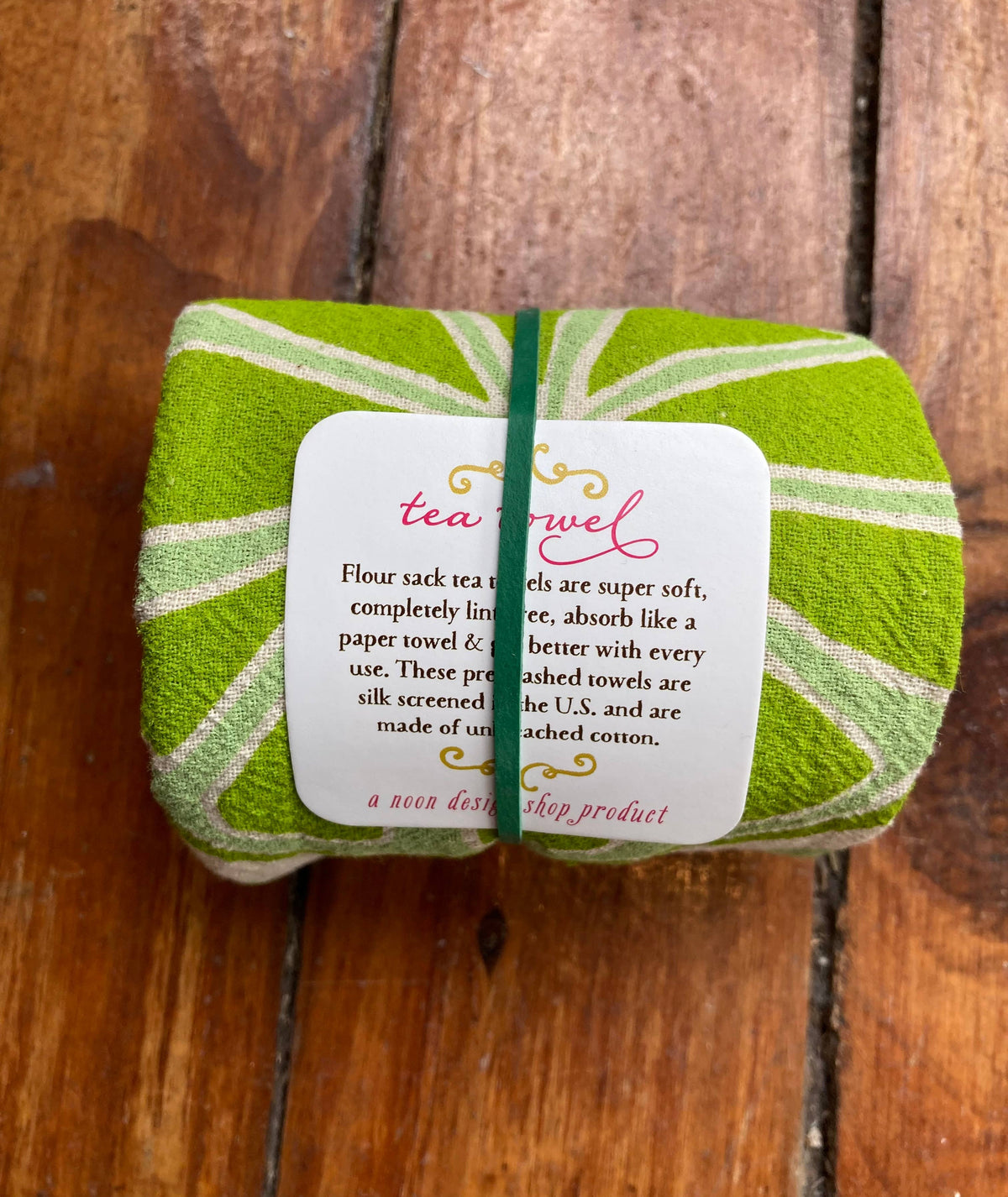 noon designs - Limes Tea Towel