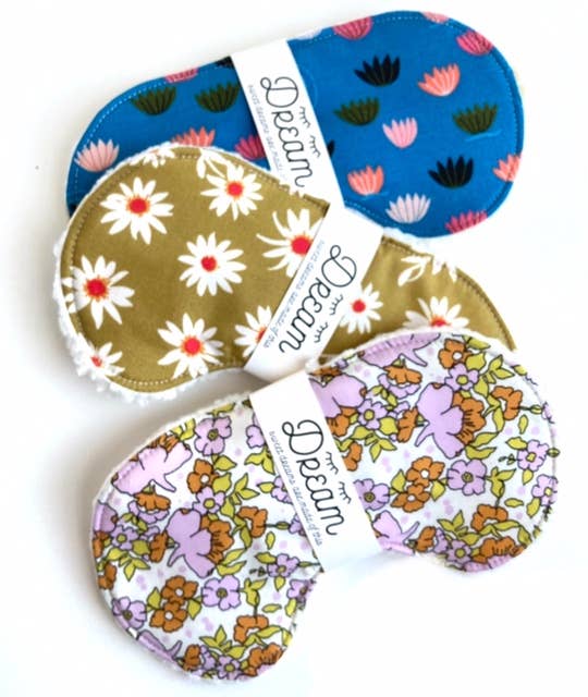 Little Man - Sleep Mask / Sweet Dreams Sleep Mask /  Spring Sorbet