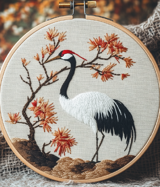 Darby & Windsor - Red Crown Crane 5