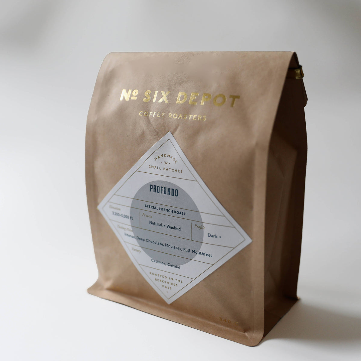 No. Six Depot - Profundo Whole Bean Coffee 12 oz