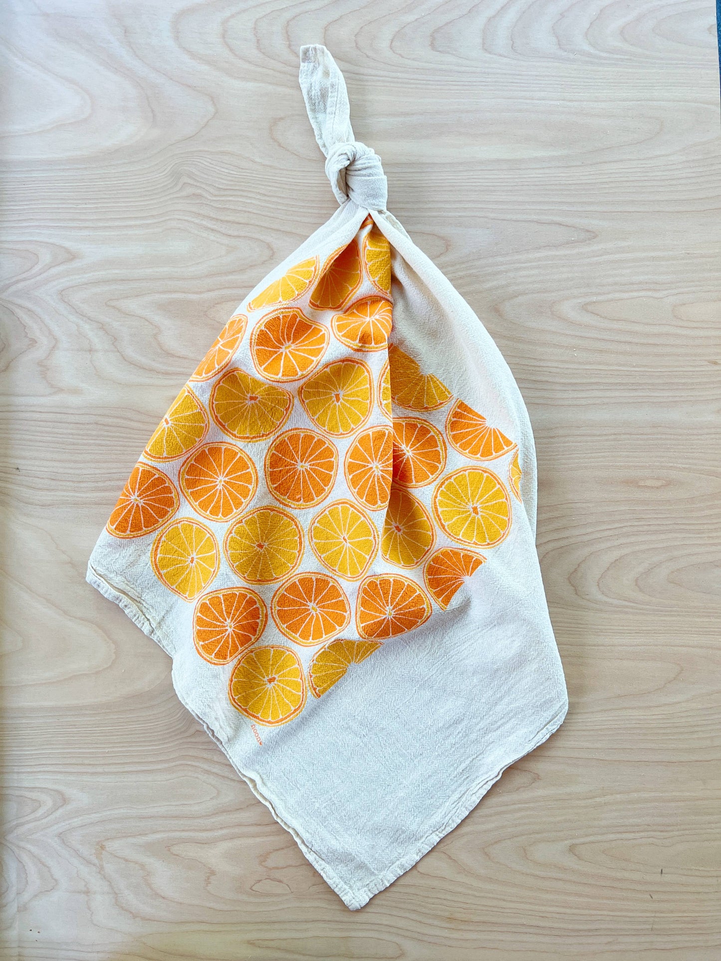 noon designs - Oranges Tea Towel