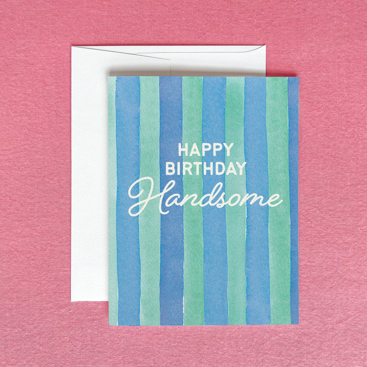 Gert & Co - Happy Birthday Handsome Greeting Card | Birthday for Him