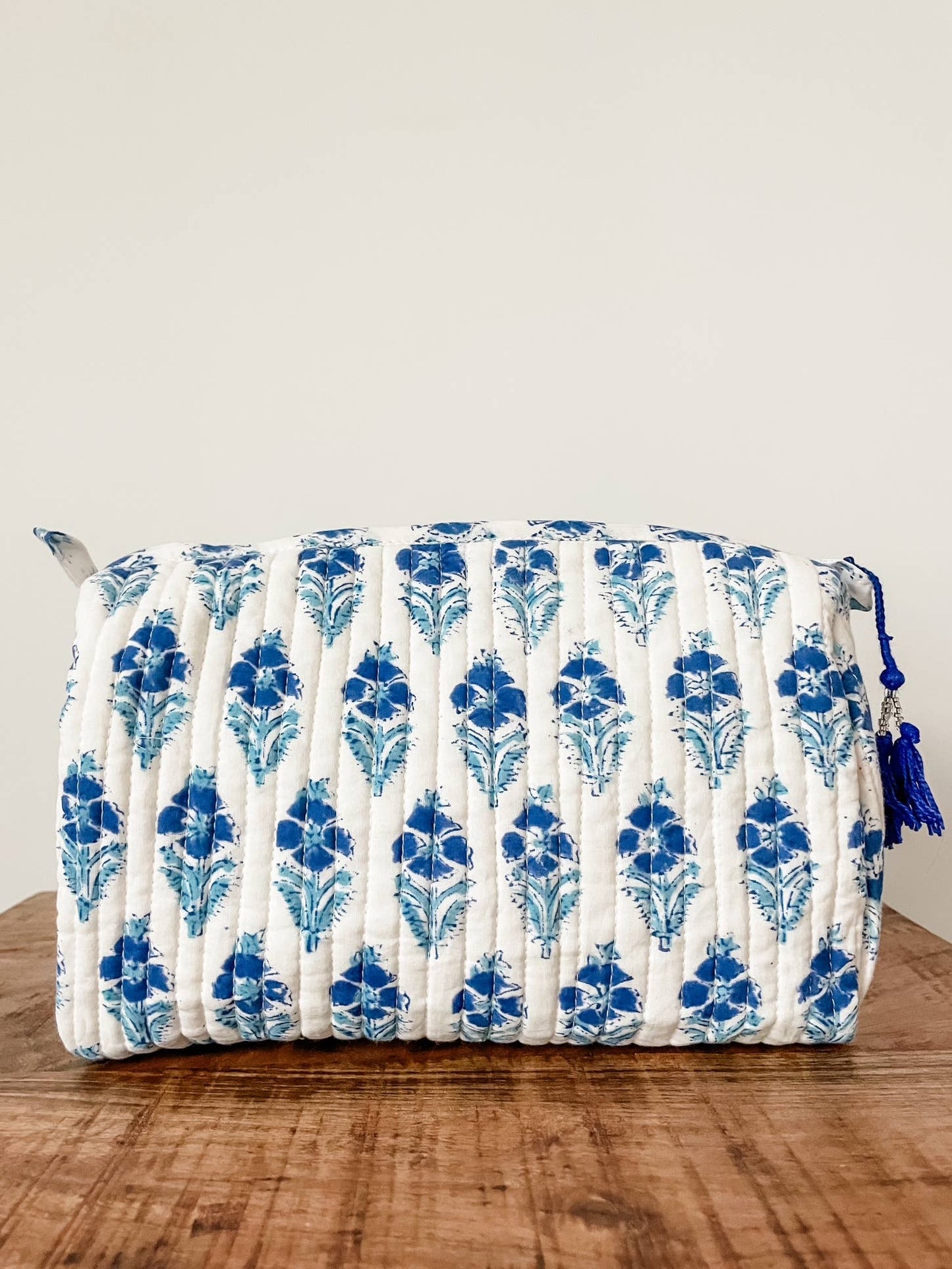 Kalyana Textiles - Booti Flower Block Print Pouch