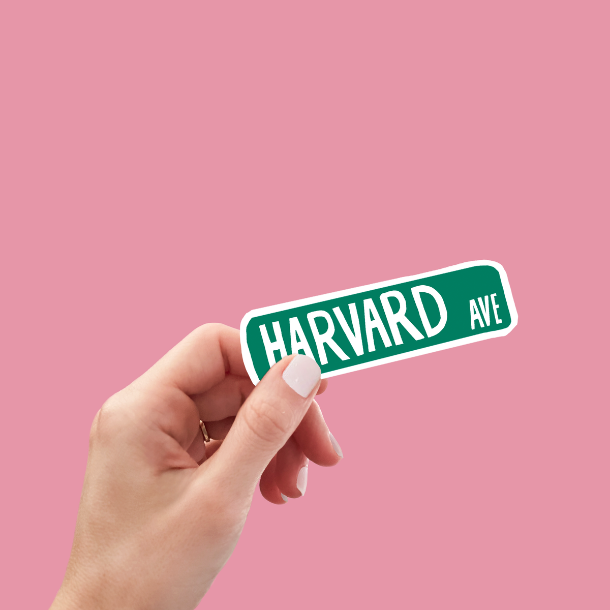 Copper & Print - Sticker Harvard Avenue Sign – Trove On Tremont
