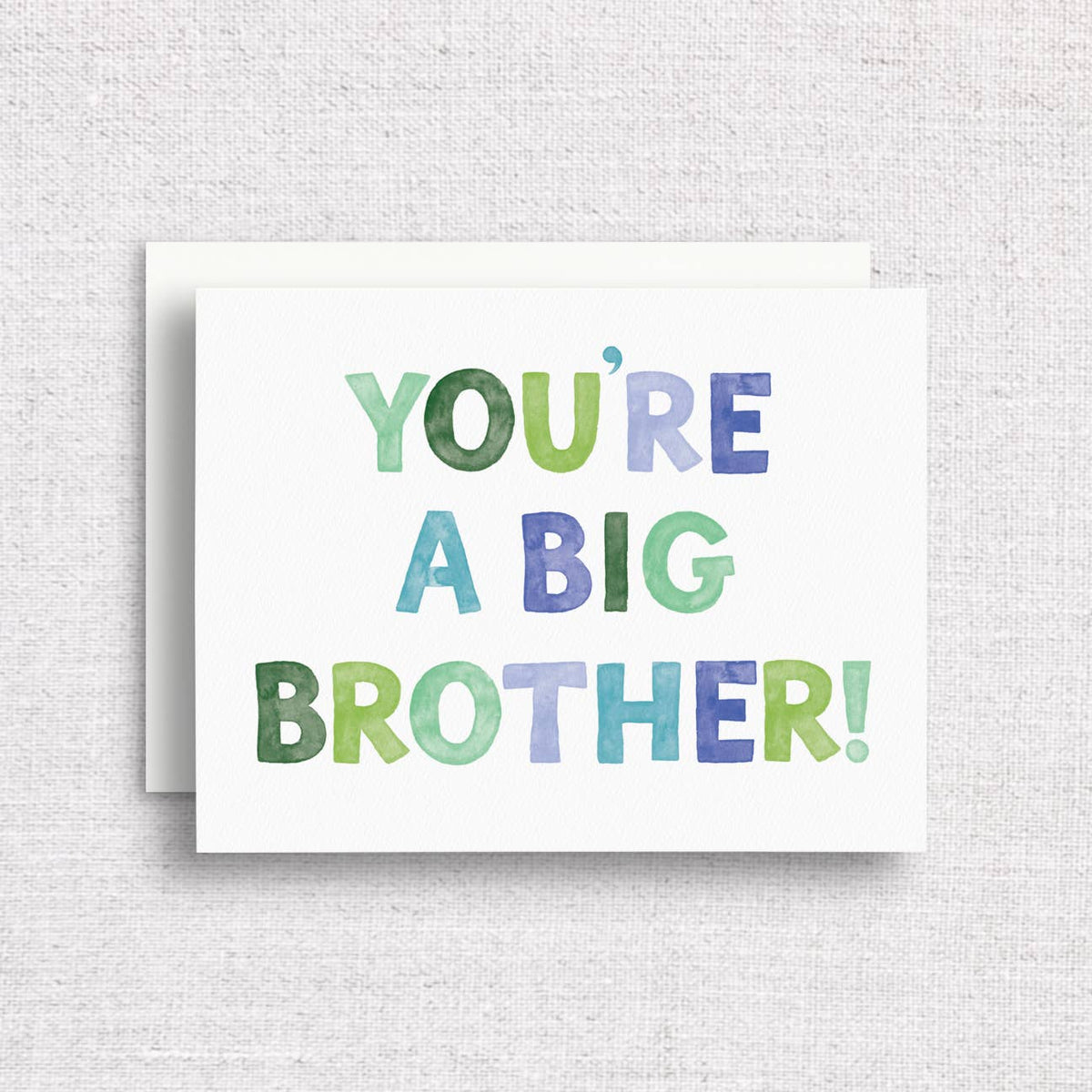 Gert & Co - Big Brother Greeting Card | Card for New Big Brother