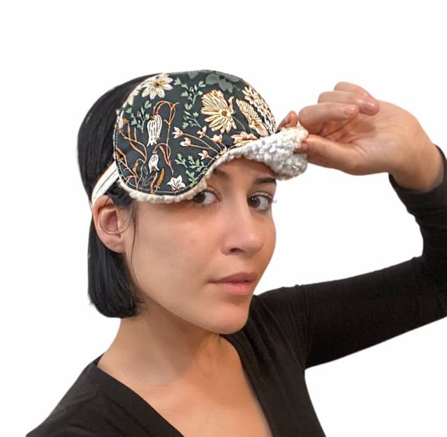 Little Man - Sleep Mask / Sweet Dreams Sleep Mask / Abstract Impression