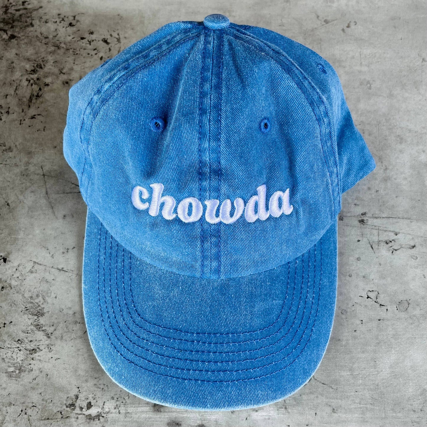 The Silver Spider - Chowda foodie Baseball Cap Dad Hat clam chowder New England