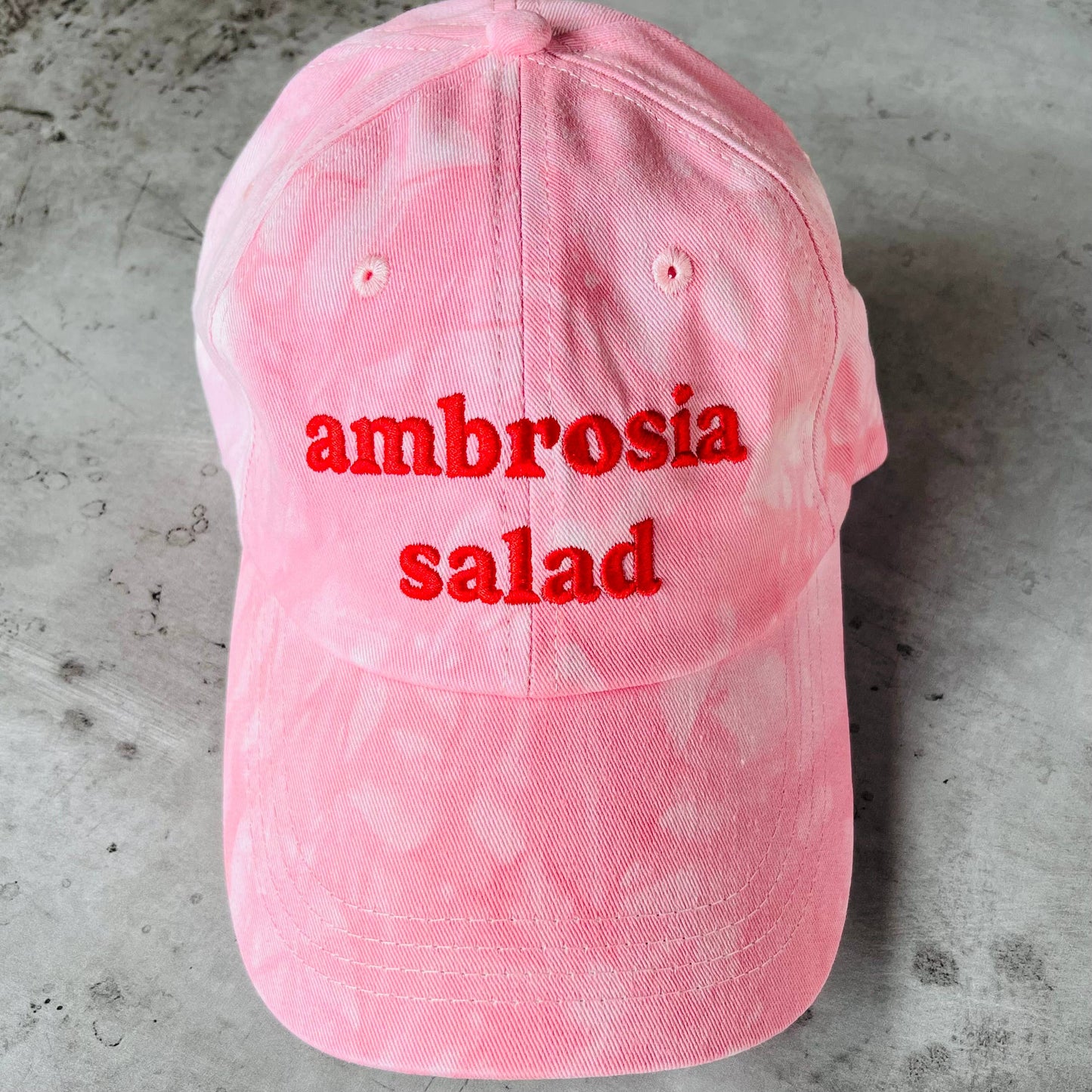 The Silver Spider - Ambrosia Salad Baseball Cap Unisex Dad Hat gifts deli retro