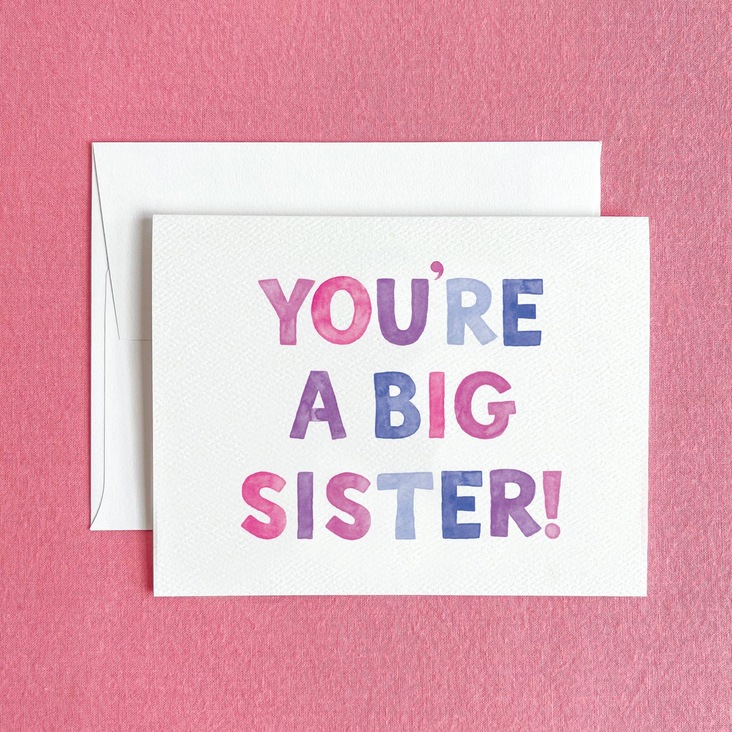 Gert & Co - Big Sister Greeting Card | Card for New Big Sister