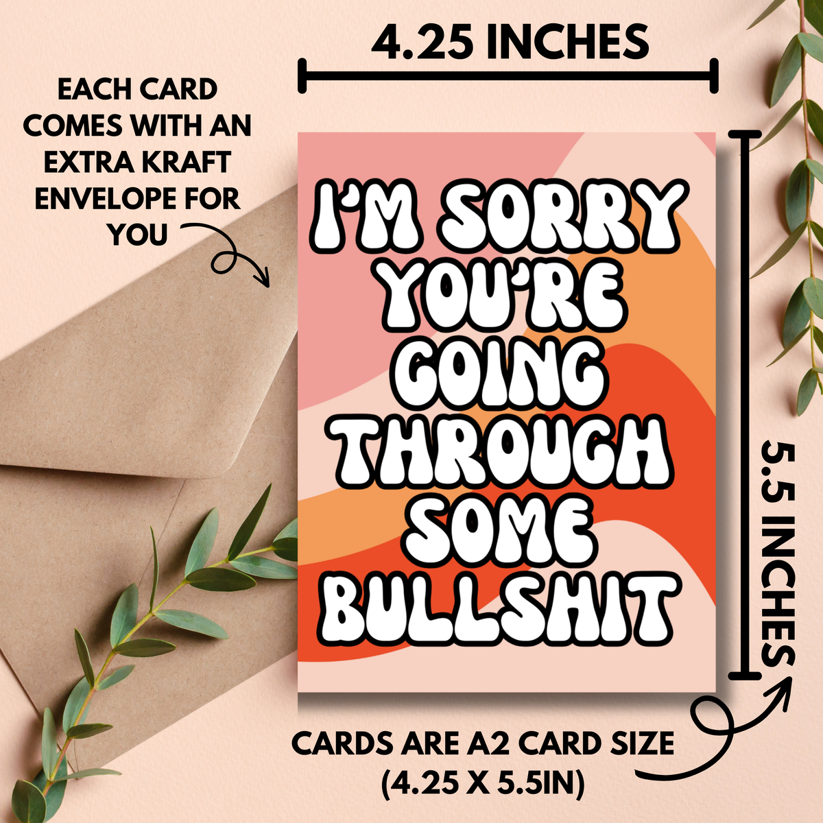 As Told By Ellie - Funny Sympathy Card