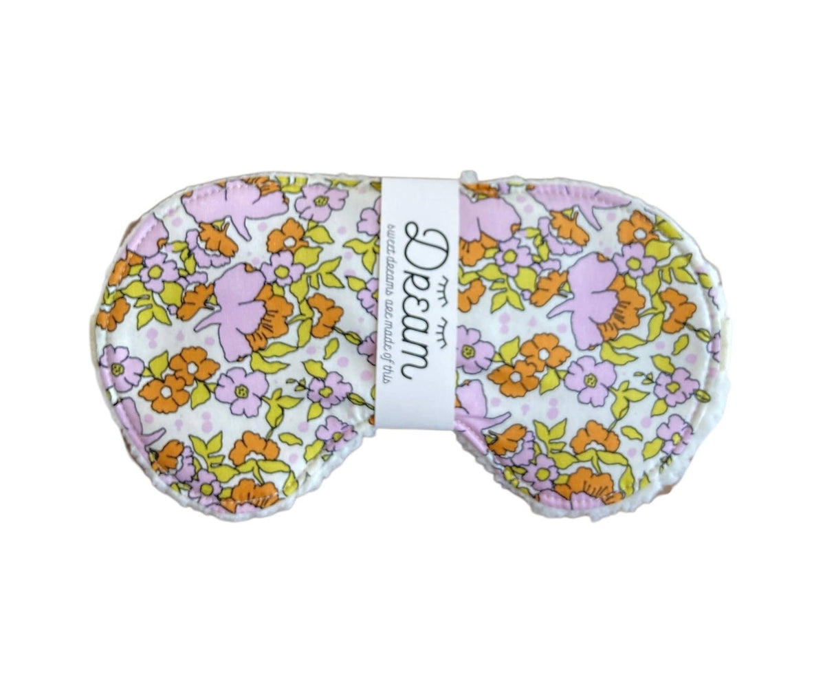 Little Man - Sleep Mask / Sweet Dreams Sleep Mask /  Spring Sorbet