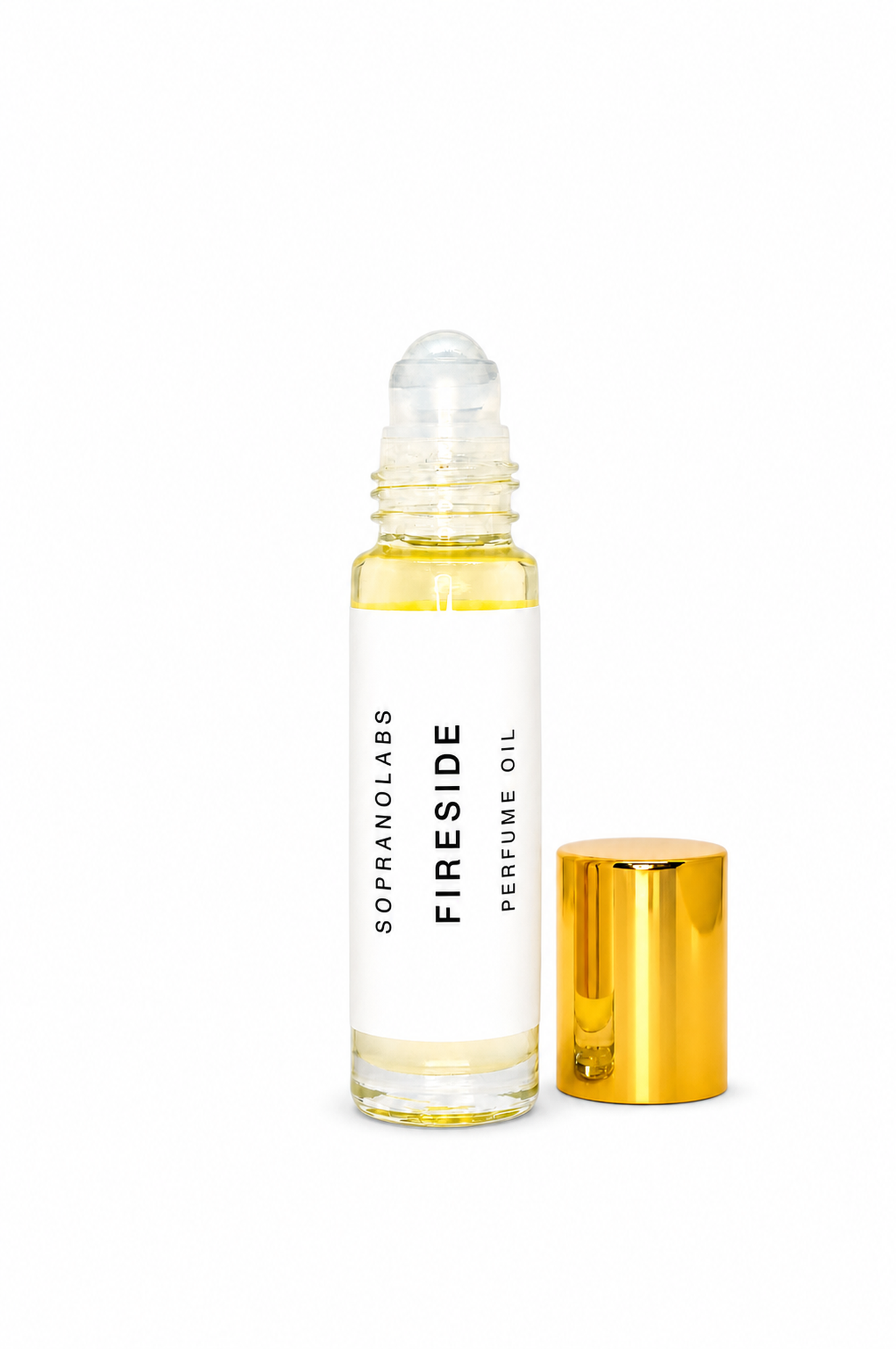 SopranoLabs - FIRESIDE Vegan Perfume Oil.  Unisex. Gift for her and him.