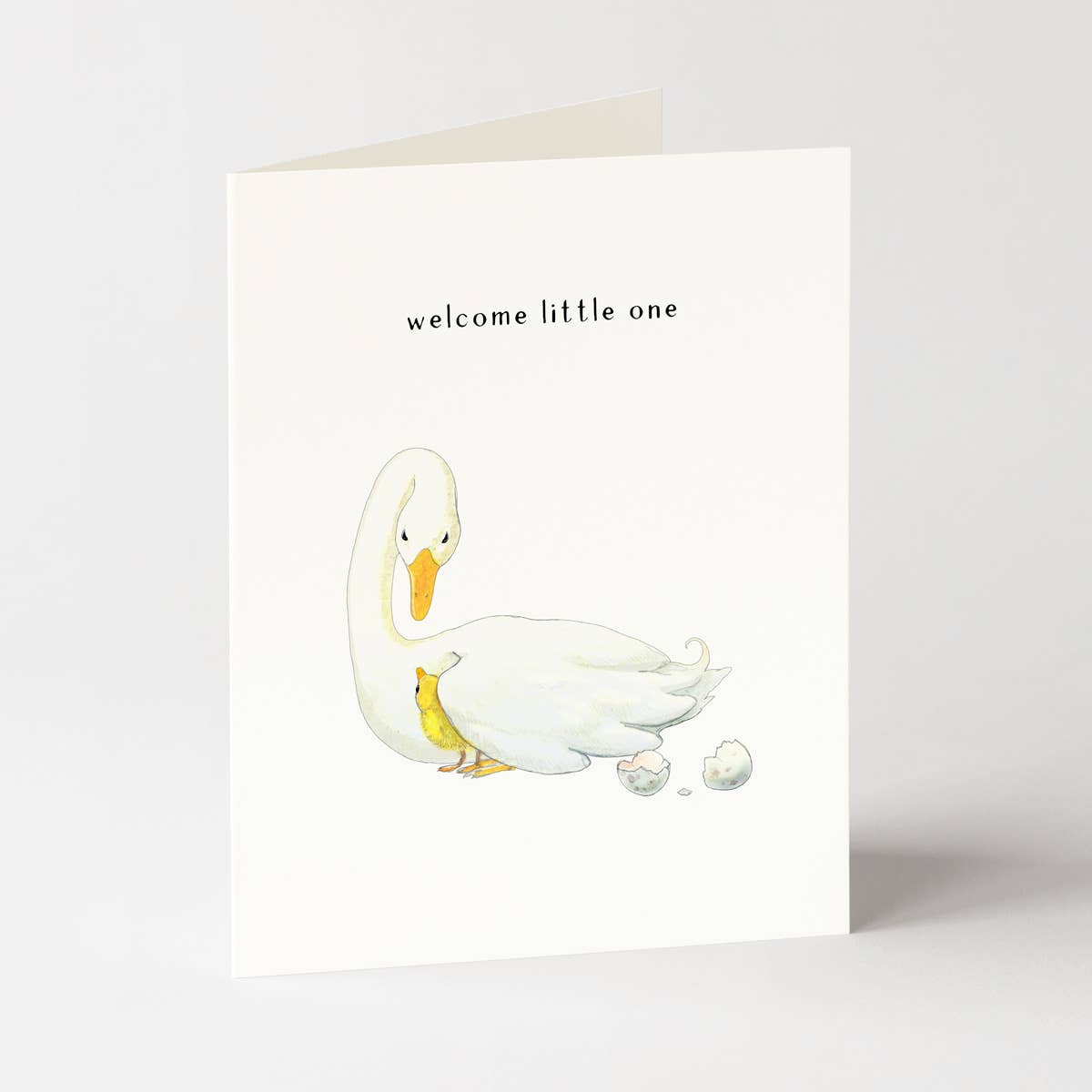 Felix Doolittle - Just Hatched - Baby Greeting Cards - New Baby Ducklings