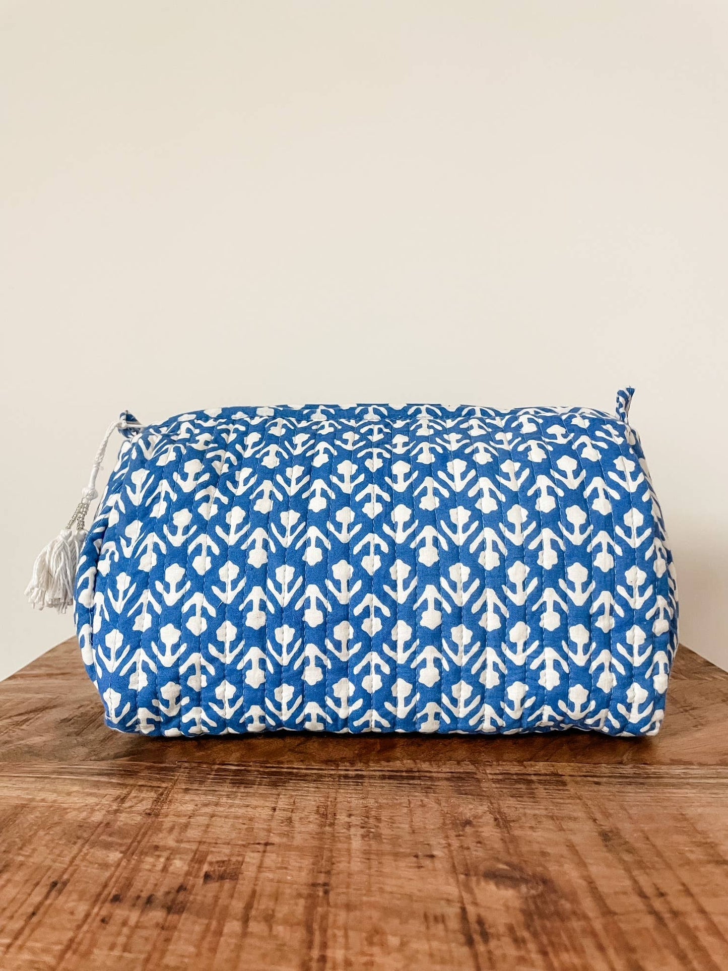 Kalyana Textiles - Petite Bloom Block Print Pouch
