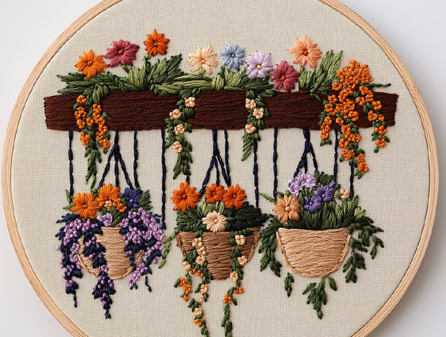 Darby & Windsor - Hanging Flower Pot
