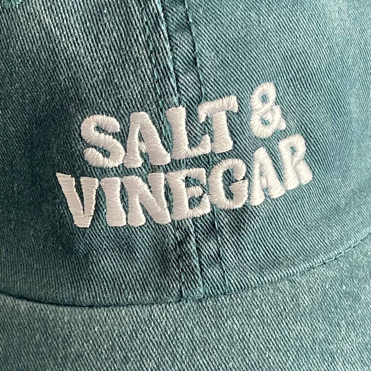 The Silver Spider - Salt and vinegar Baseball Cap Dad Hat deli gift shop chips