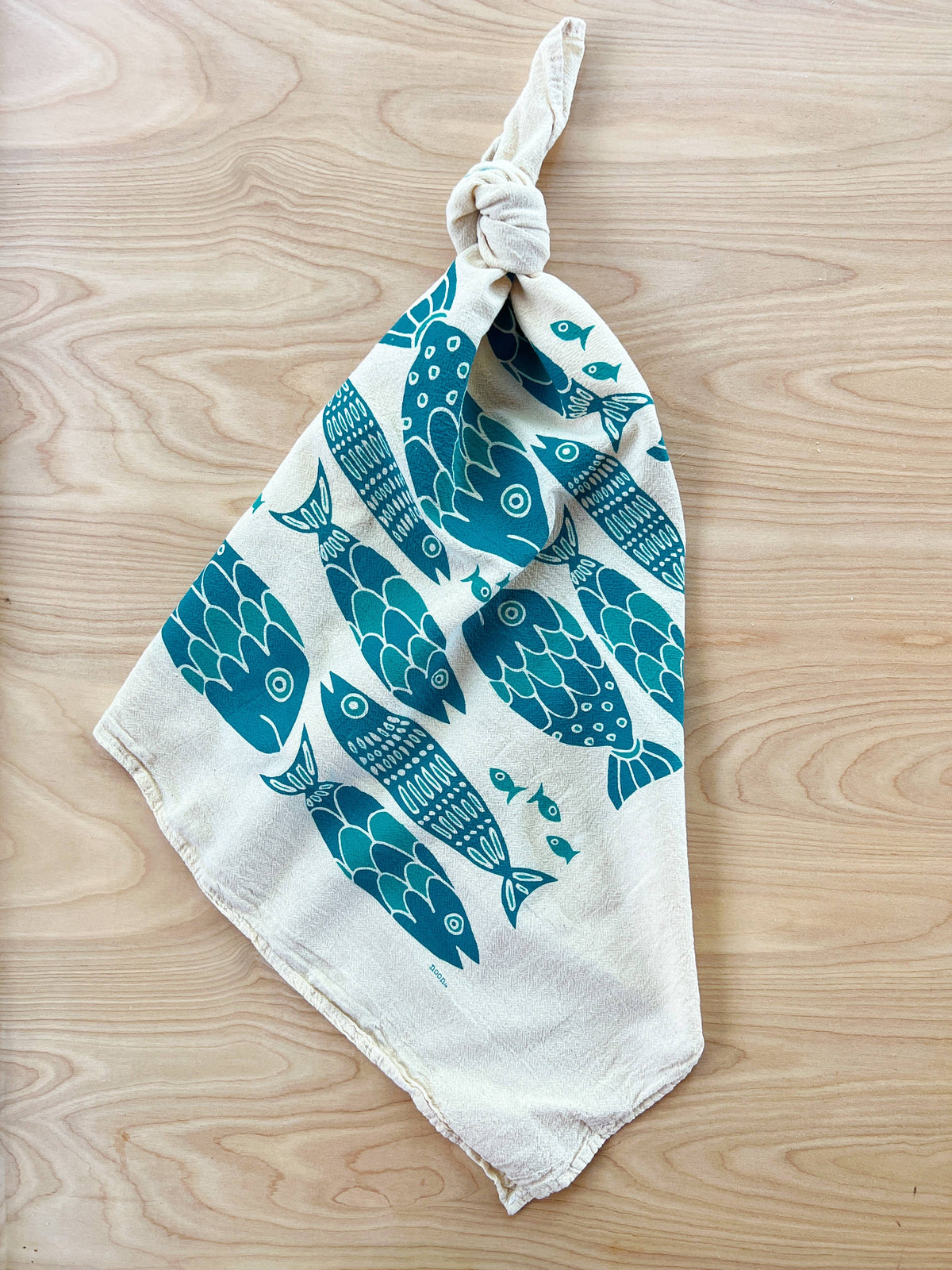 noon designs - Fish Tribe Tea Towel