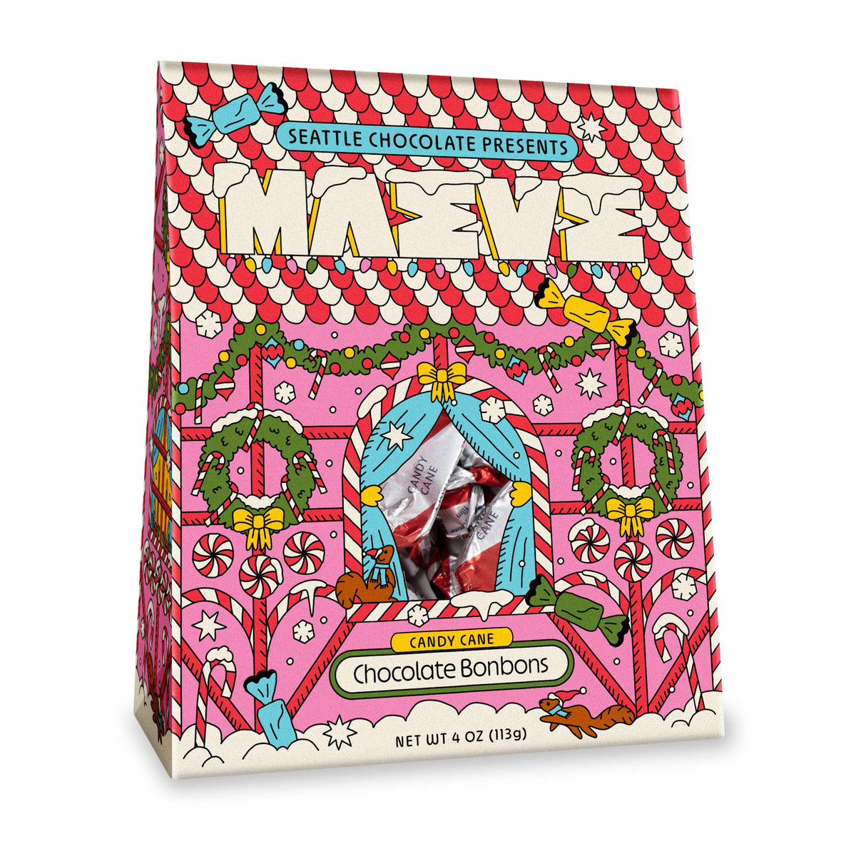 Maeve Chocolate - Holiday - Peppermint Pad Bonbon Box