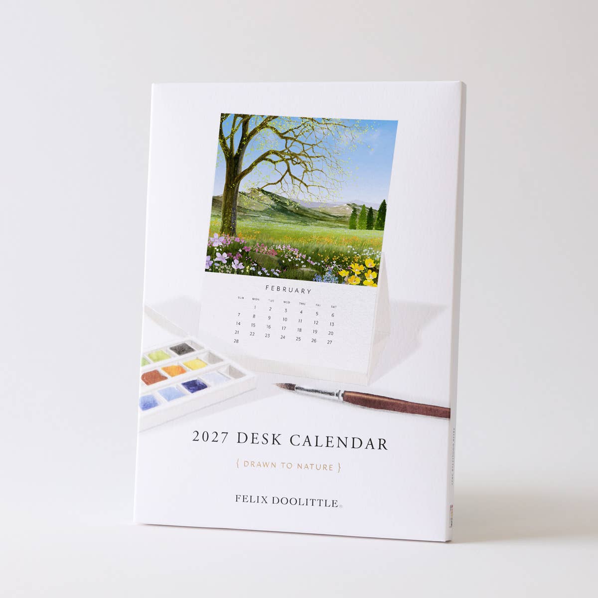 Felix Doolittle - 2027 Desk Calendar - Drawn to Nature
