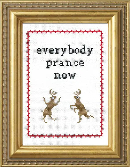 Subversive Cross Stitch - Everybody Prance Now!