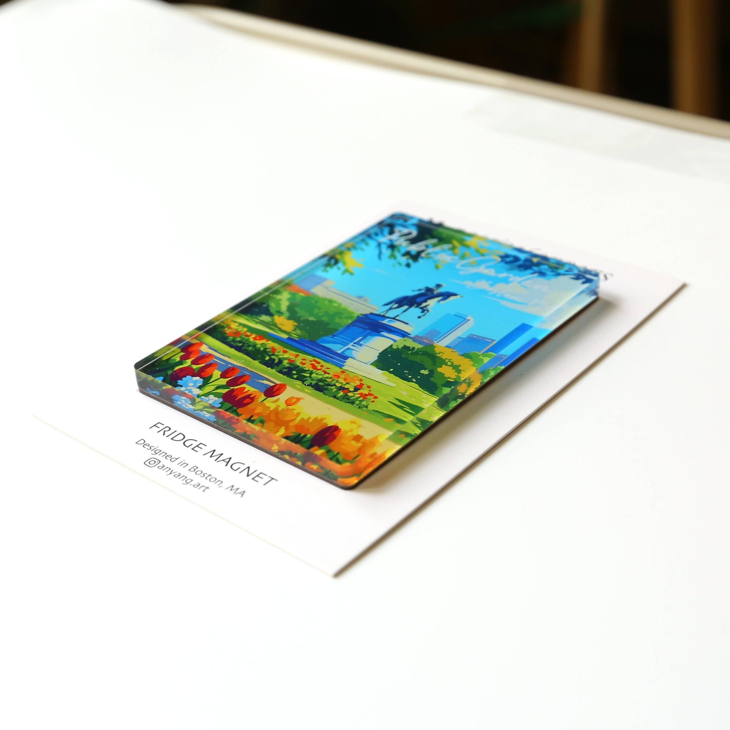 anyangART Studio - Boston Magnet - Landmark - Boston Public Garden