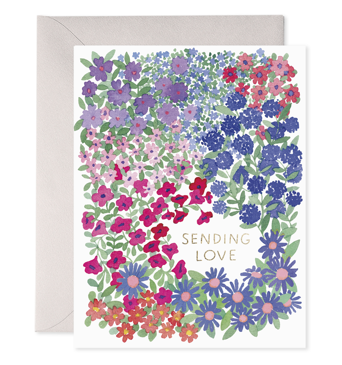 E. Frances Paper - Garden of Love Greeting Card