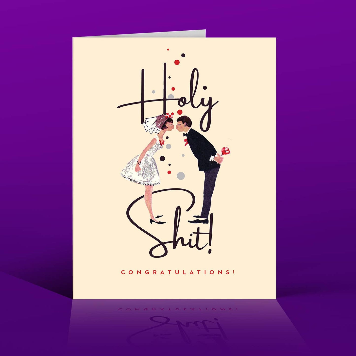 offensivedelightful - HOLY SHIT! wedding card