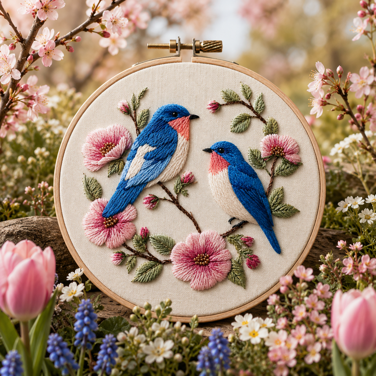 Darby & Windsor - Blue Birds