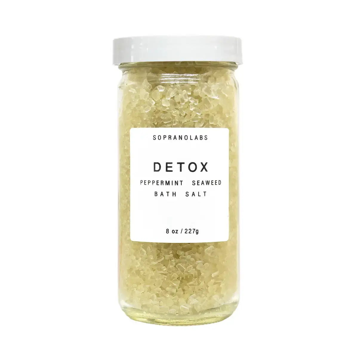 SopranoLabs - Peppermint Detox Bath Salt. SPA Gift for him/her