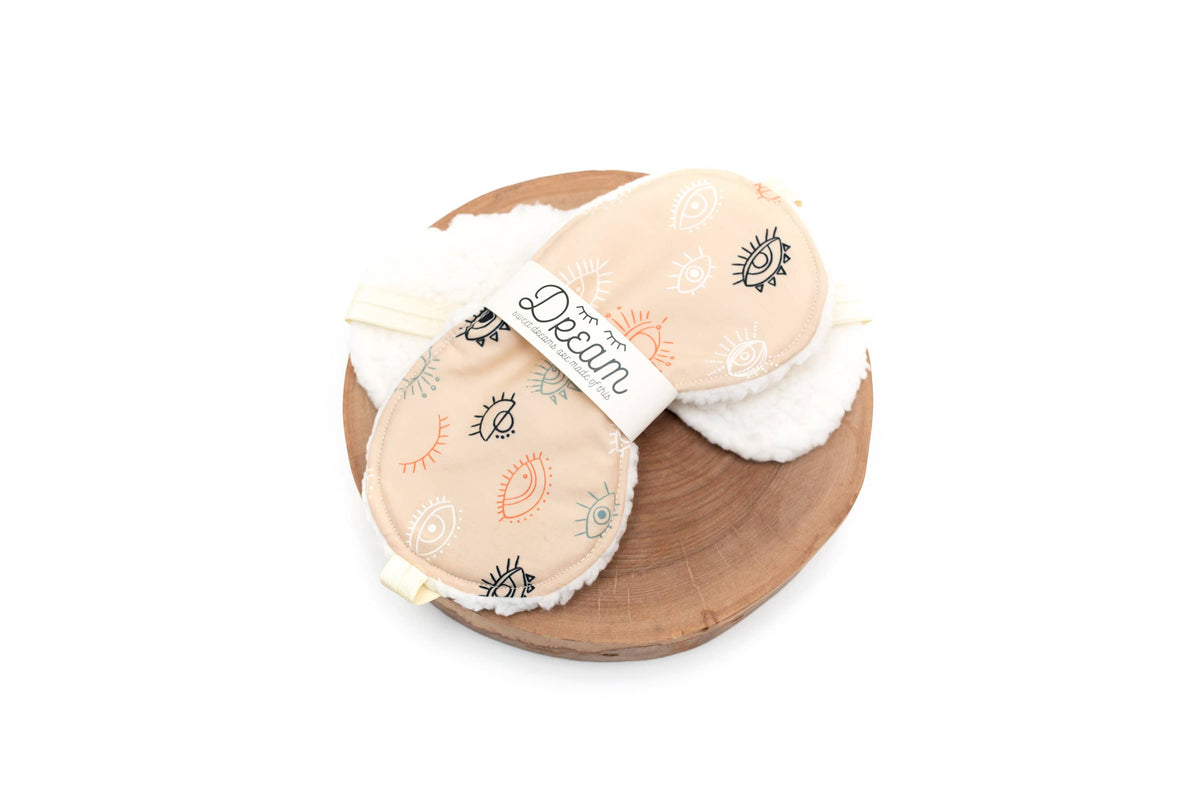 Little Man - Sleep Masks Eyes Wide Open Sweet Dreams  Sleep Masks