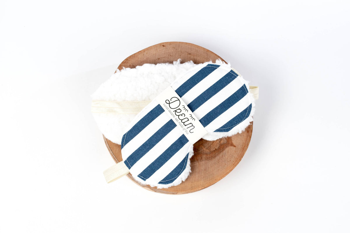 Little Man - Sleep Masks Navy Stripe Sweet Dreams Sleep mask