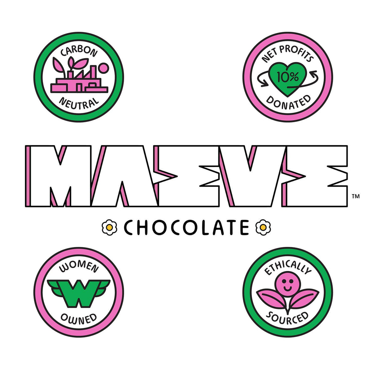 Seattle Chocolate Presents Maeve - Salted Toffee Crackle Truffle Bar