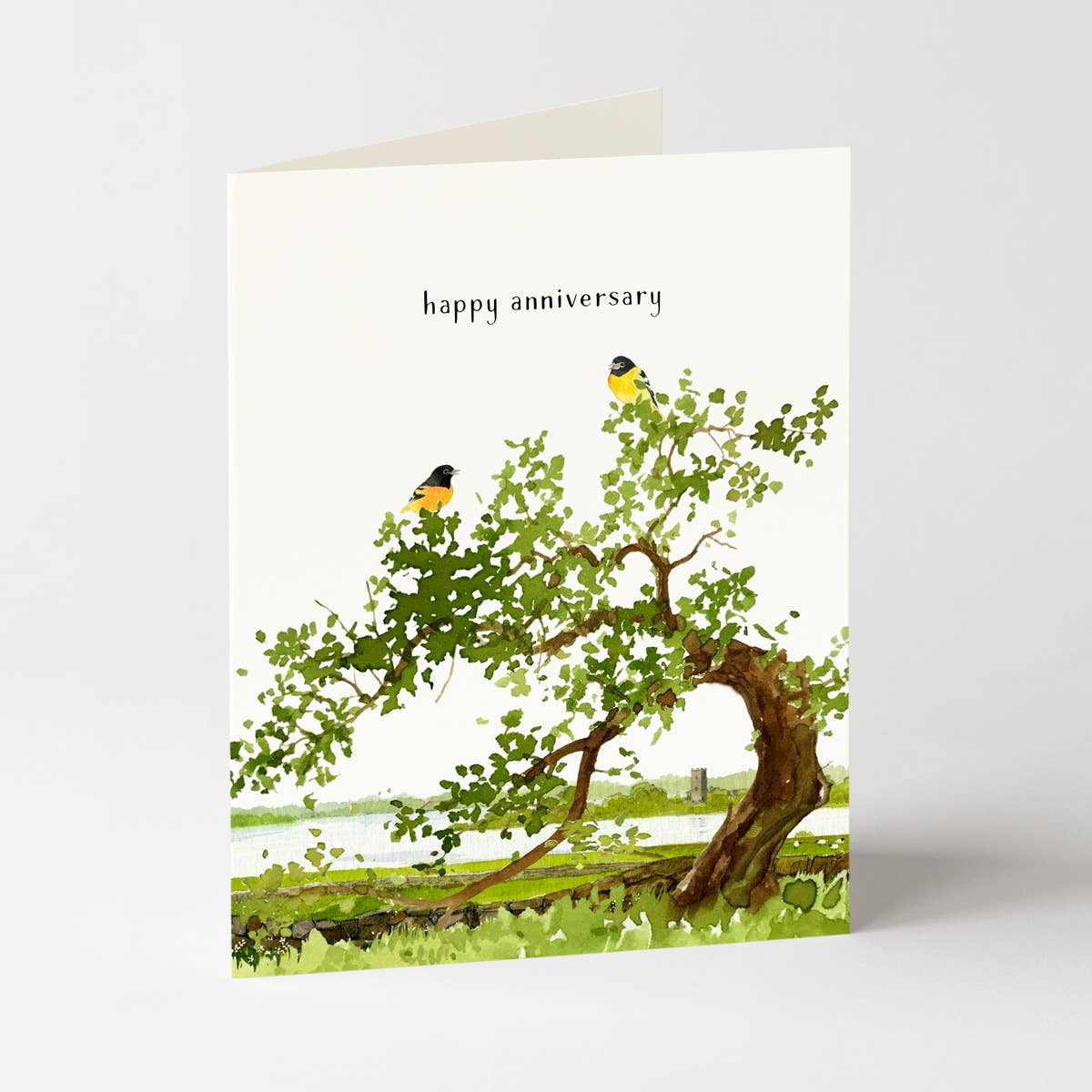 Felix Doolittle - Goldfinches - Anniversary Greeting Cards - Birds