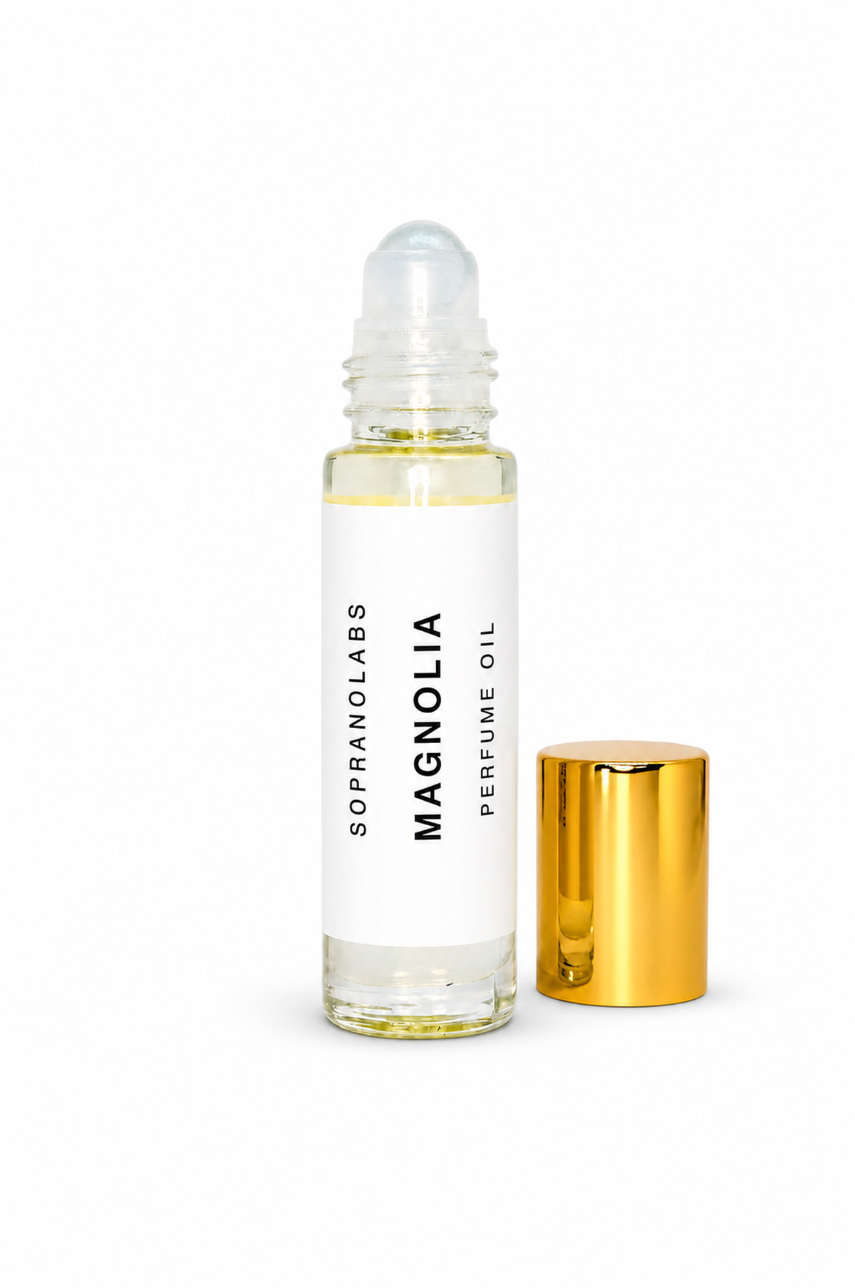 SopranoLabs - MAGNOLIA Vegan Perfume Oil. Gift for her. Roll on 10 ml