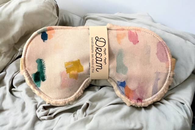 Little Man - Sleep Mask / Sweet Dreams Sleep Mask / Abstract Impression