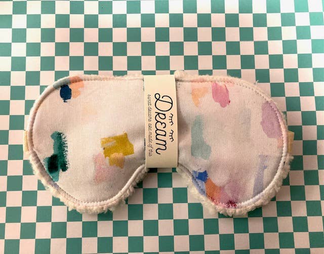 Little Man - Sleep Mask / Sweet Dreams Sleep Mask / Abstract Impression