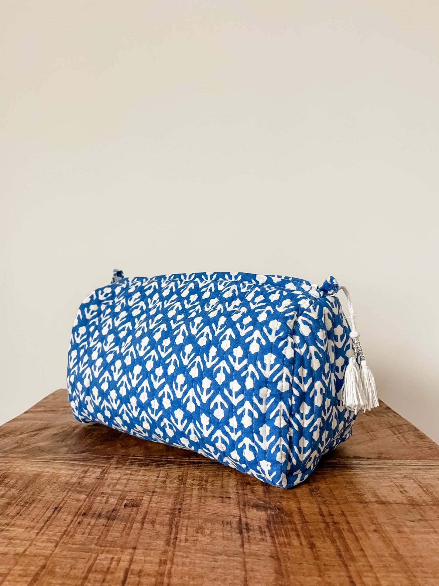 Kalyana Textiles - Petite Bloom Block Print Pouch