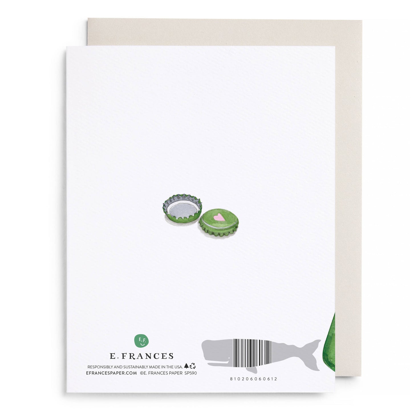E. Frances Paper - Beer Cheers Anniversary Greeting Card
